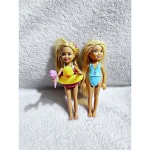 Chelsea Dolls Barbie Set Of Two Swim